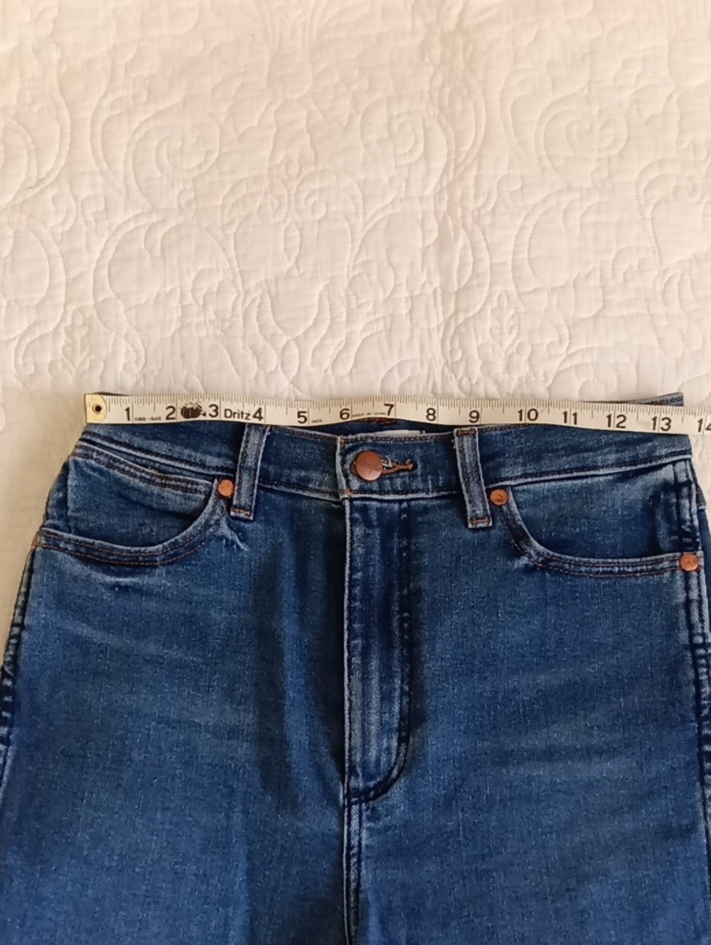 Wrangler Wriggler Women's High-Rise Indigo Jeans